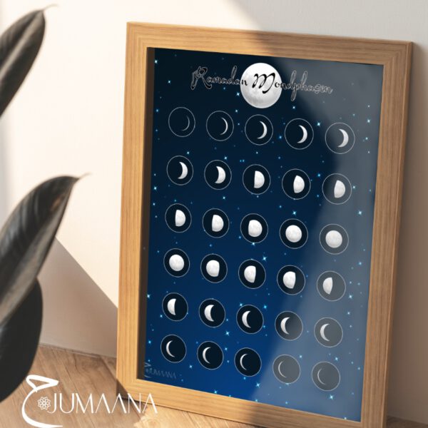 Ramadan Mondphasen Countdown