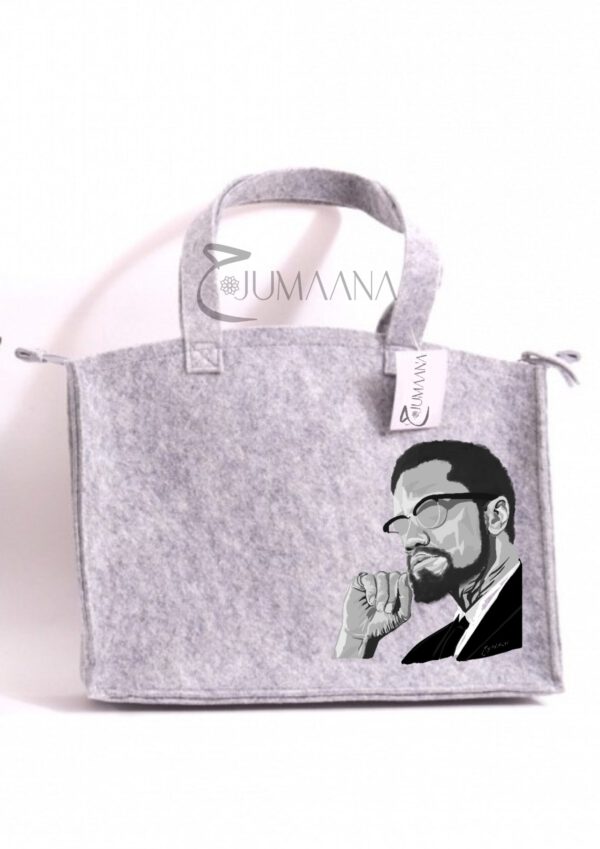 Filztasche mit Aufdruck