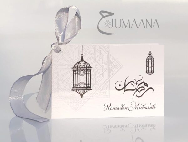 Geschenkkärtchen Ramadan Mubarak "Akila"